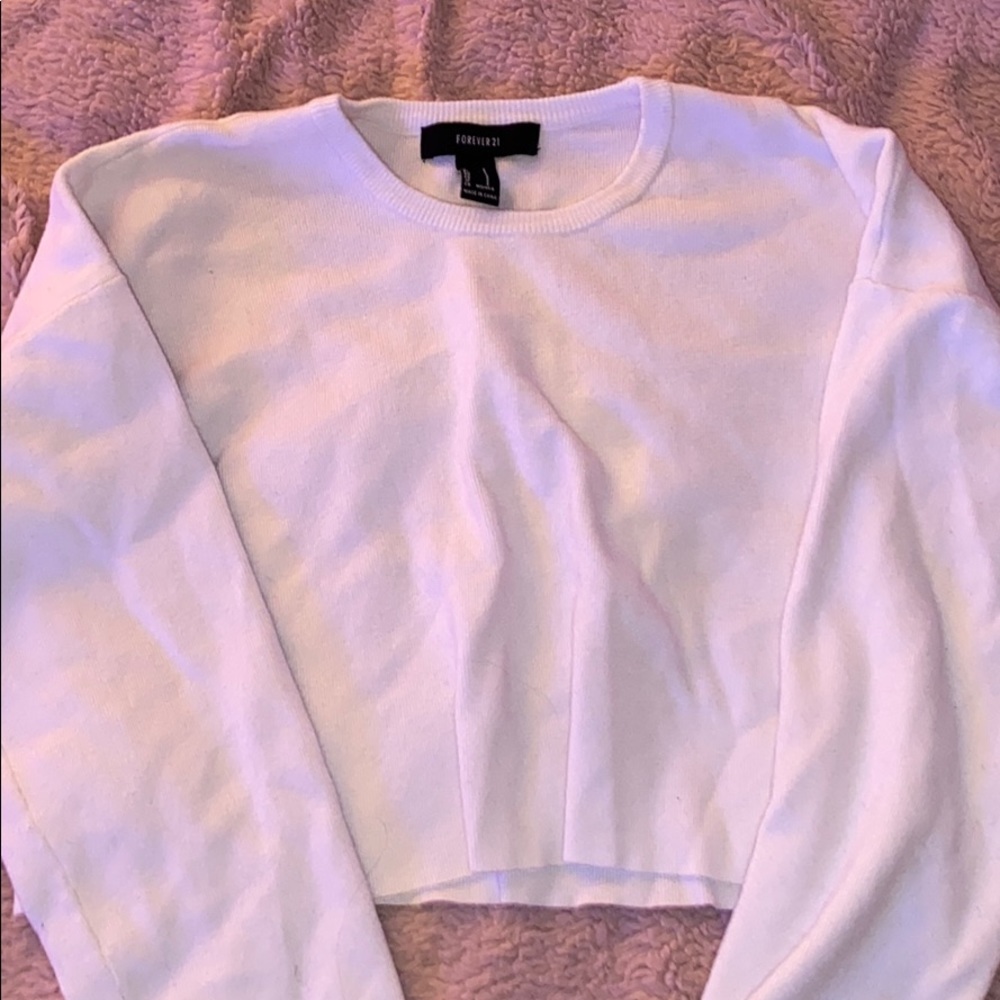 Cropped sweater